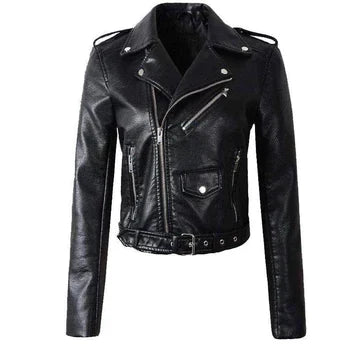 WW | Elegante Premium Lederjacke für Damen | Luxus und Stil