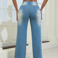 WW | Weit Geschnittene Jeans Mit Hoher Taille