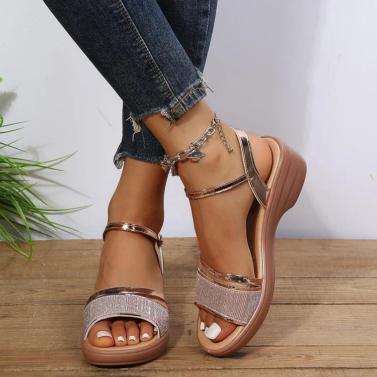 WW | neue orthopädische Damen High Heels mit offener Zehe