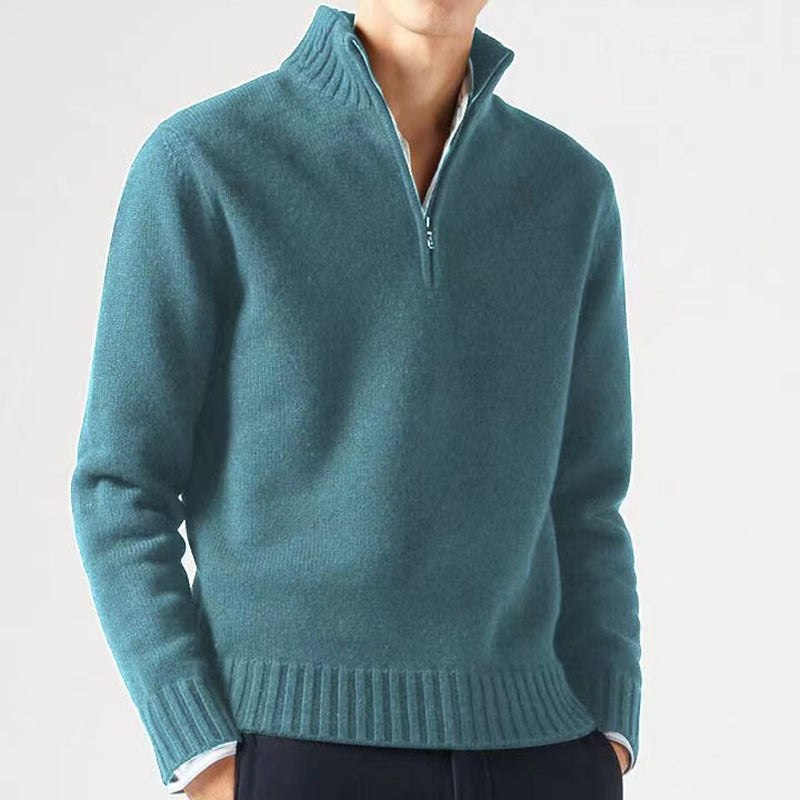 WW | Stylischer Zipper Pullover Für Herren