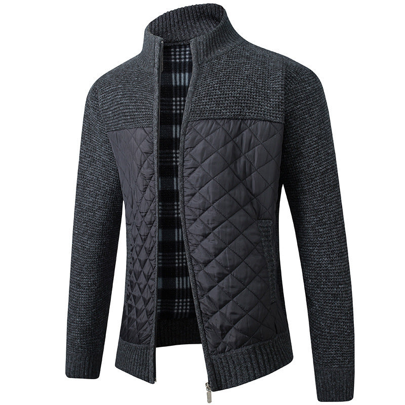 W&W Mode | Strickjacke mit Stehkragen