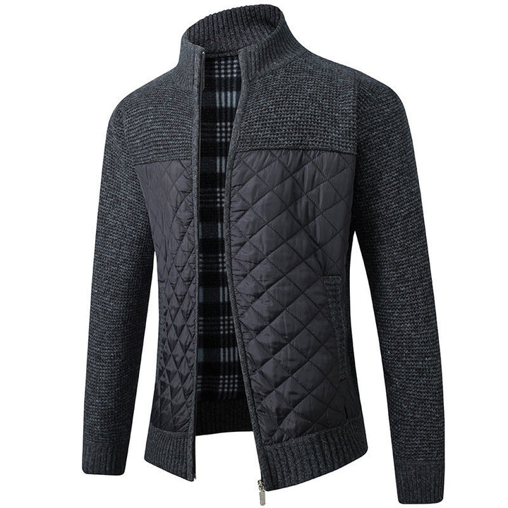 W&W Mode | Strickjacke mit Stehkragen