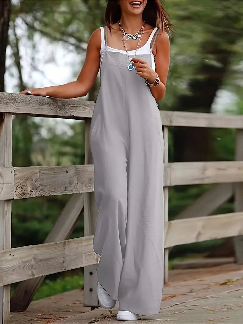 WW | Vielseitiger Overall mit Weitem Bein