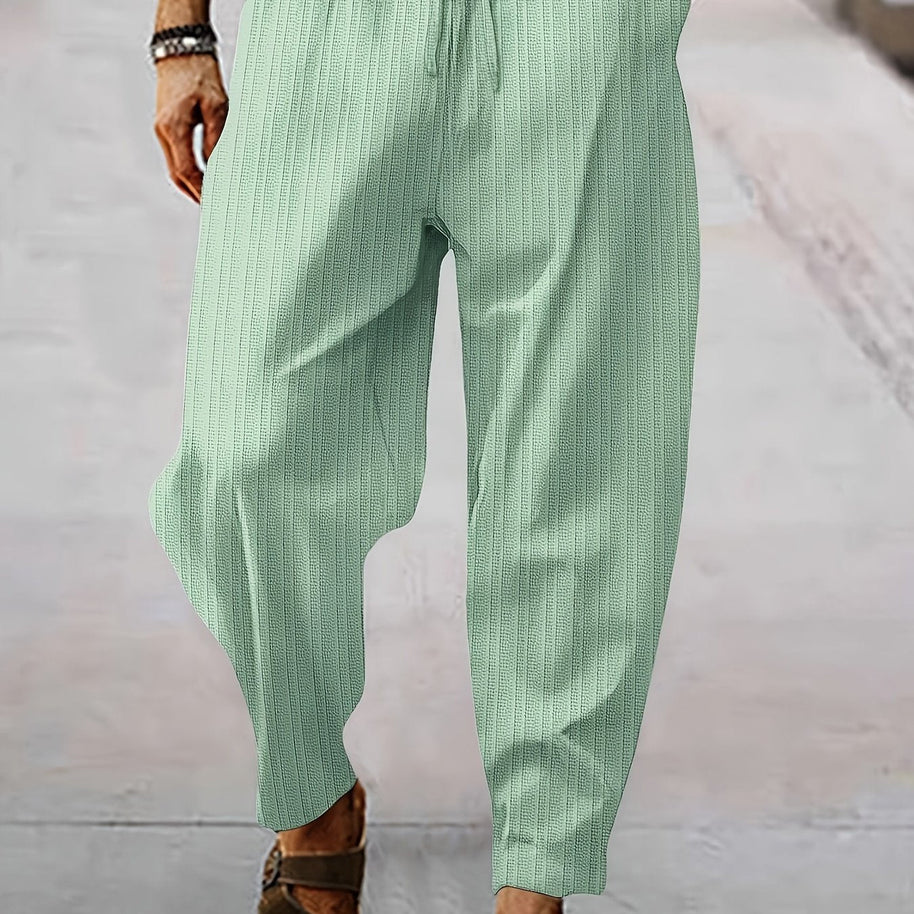 WW | Gestreifte Herren Lässig Sommerhose