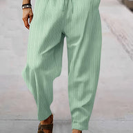 WW | Gestreifte Herren Lässig Sommerhose