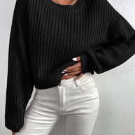 WW | Lässiger Longpullover Damen mit