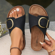 WW | Orthopädische Slipper Mit Schnalle Und Elegantem Stil