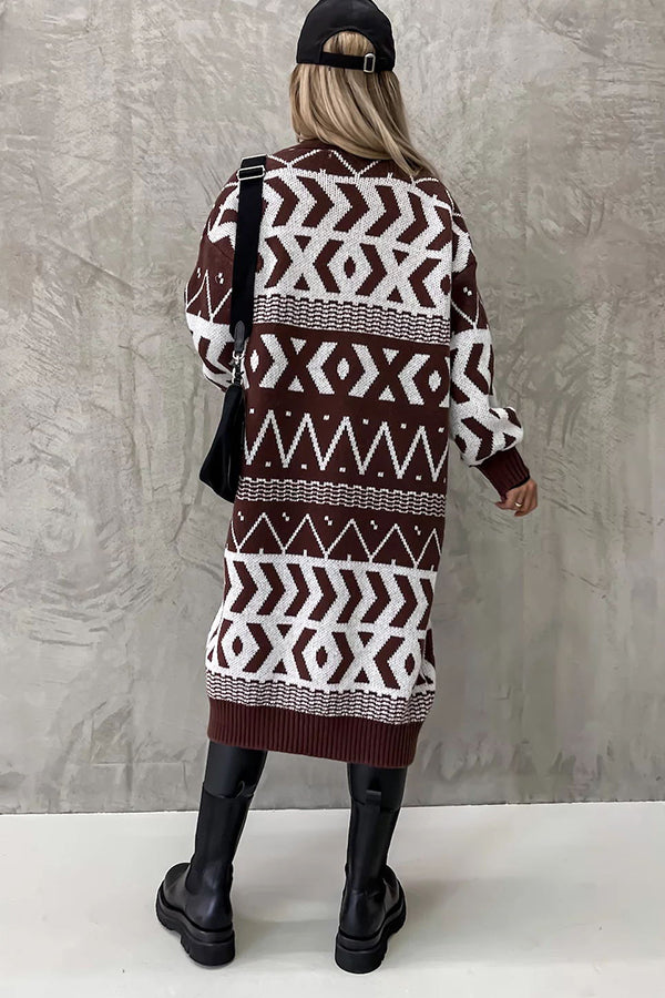 WW | True Warmth Midi Strick Strickpullover