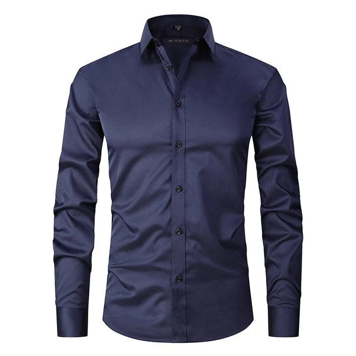 W&W Mode | Dehnbare knitterfreie Hemd