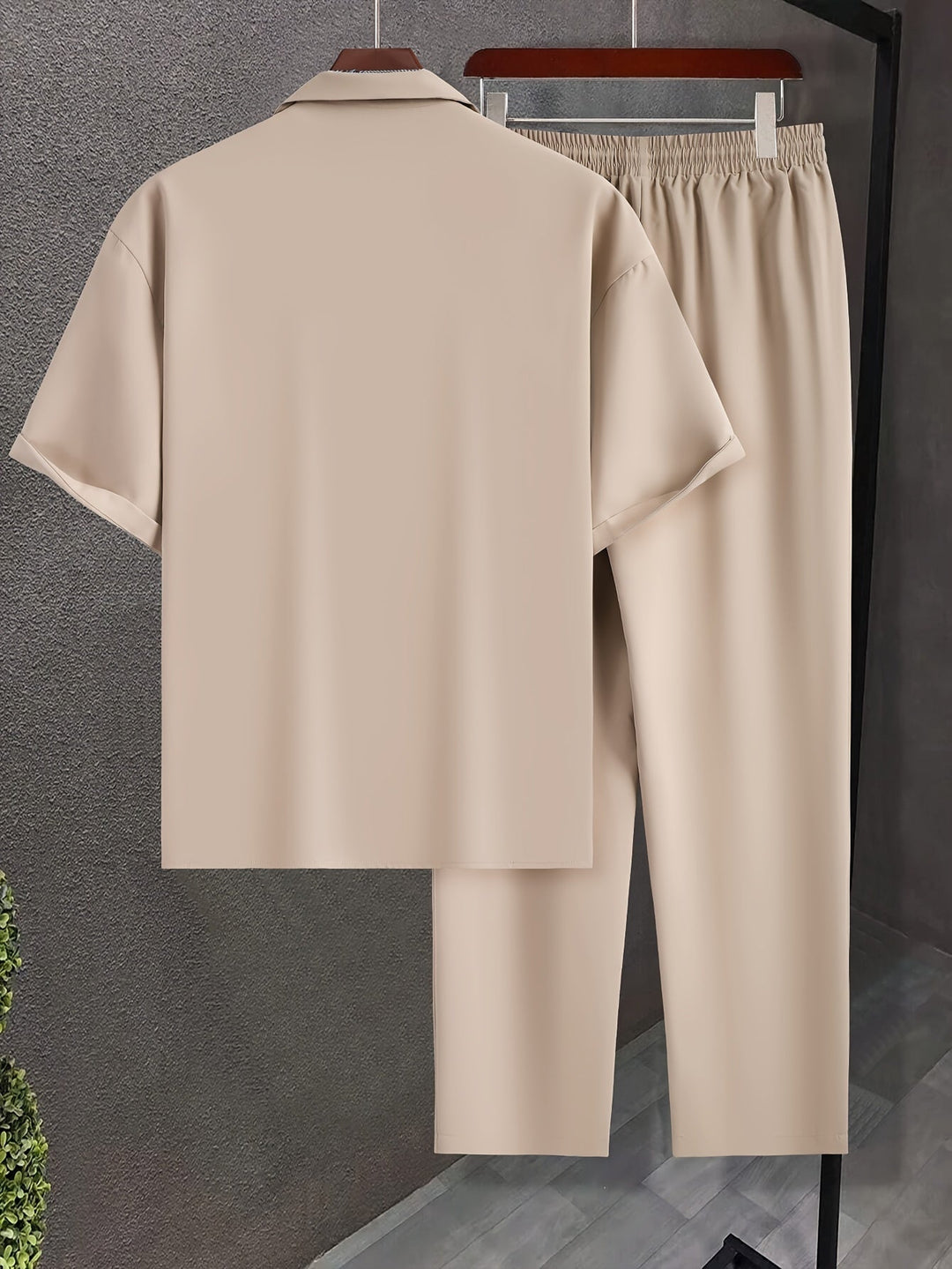 W&W Mode | Sommeroutfitsatz in Einfarbiger Farbe