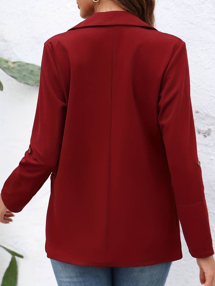 W&W Mode | Casual Blazer mit Offener Vorderseite für Damen | Stilvoll und Bequem