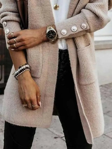 WW | Cardigan with buttons and long sleeves