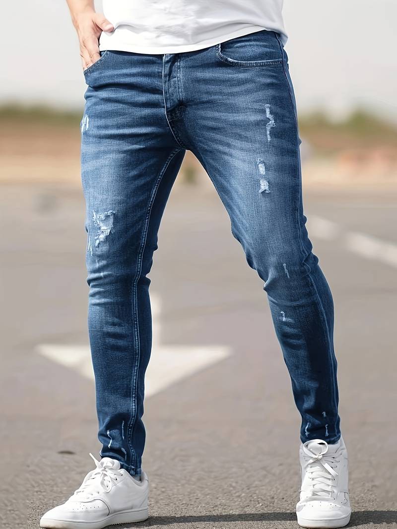 WW | zerrissene jeans für männer