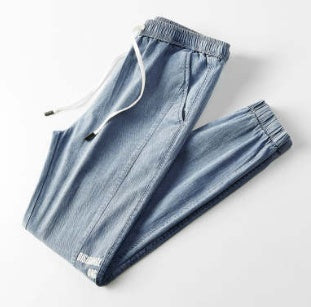 WW | Stretch Schwarze Jeans Für Herren