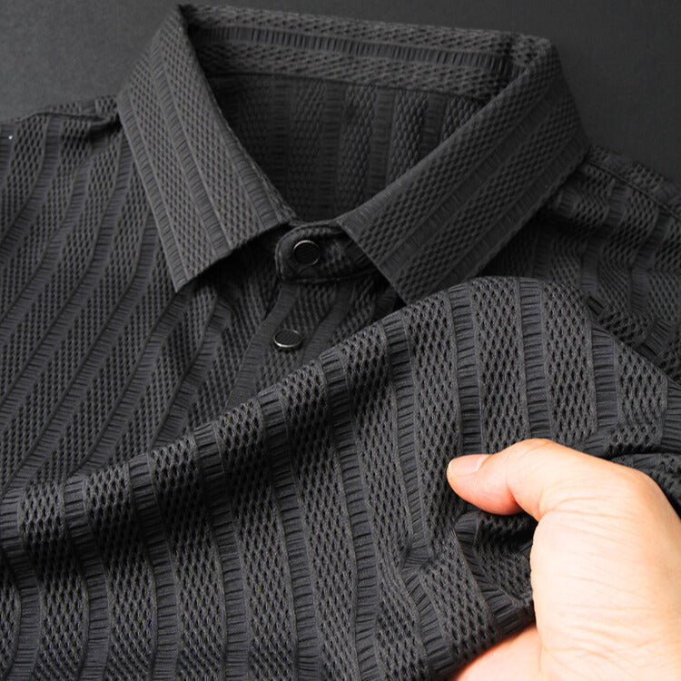 WW | Herren Poloshirt Aus Seide