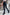 WW | Jingle High Rise Knopf Faux Leder Leggings