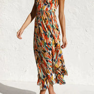 WW - Buntes Cocktailkleid