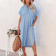 WW | Weiches Jeanskleid für Damen