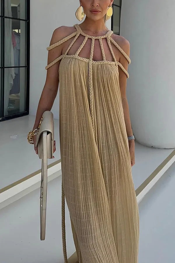 WW | Sommer Kurzarm Klassisches Kleid