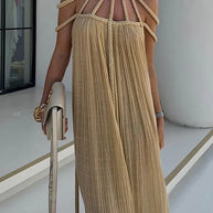 WW | Sommer Kurzarm Klassisches Kleid