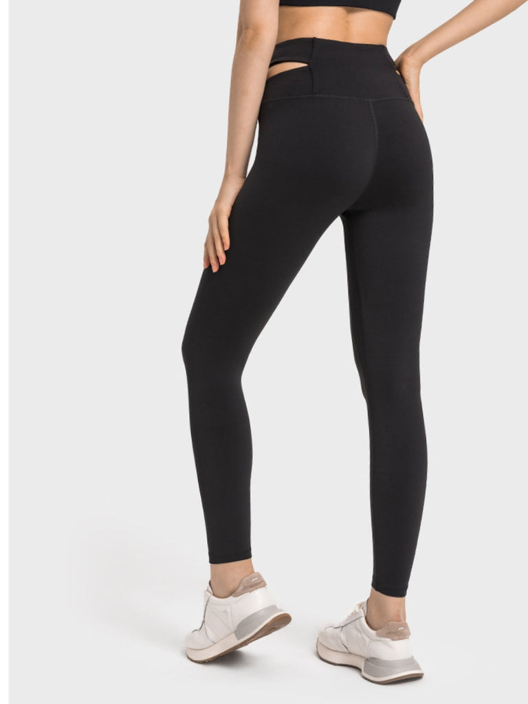 WW | Damen Crisscross Cutout Sportleggings