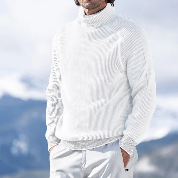W&W Mode | Robuster Rollkragenpullover für Männer