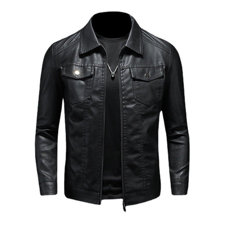 W&W Mode | Herren-Lederjacke im Vintage-Stil