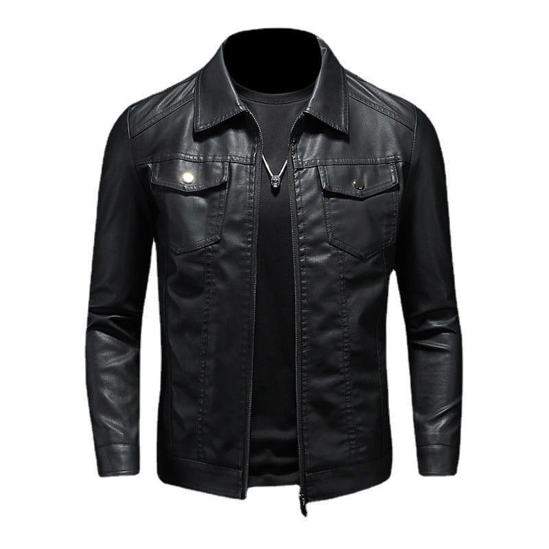 WW | Herren-Lederjacke im Vintage-Stil