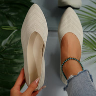 WW | Ballerinas für Damen Slip On Atmungsaktive Wohnungen