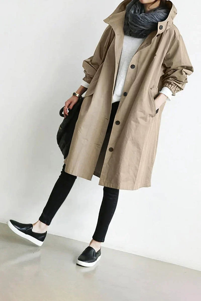 W&W - Windbreaker-Jacke mit Kapuze
