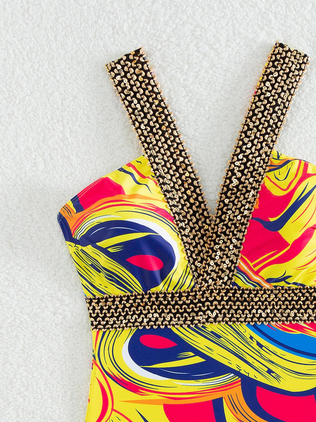 W&W Mode Badeanzug Monokini Rückenfrei
