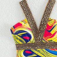 WW Badeanzug Monokini Rückenfrei