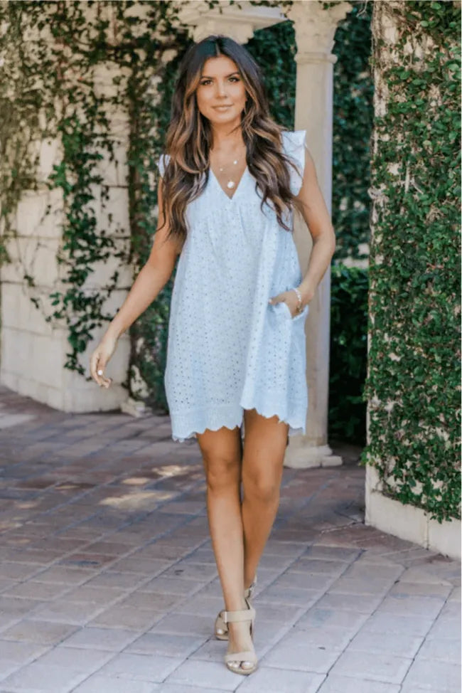 W&W Mode - Besticktes Sommerkleid