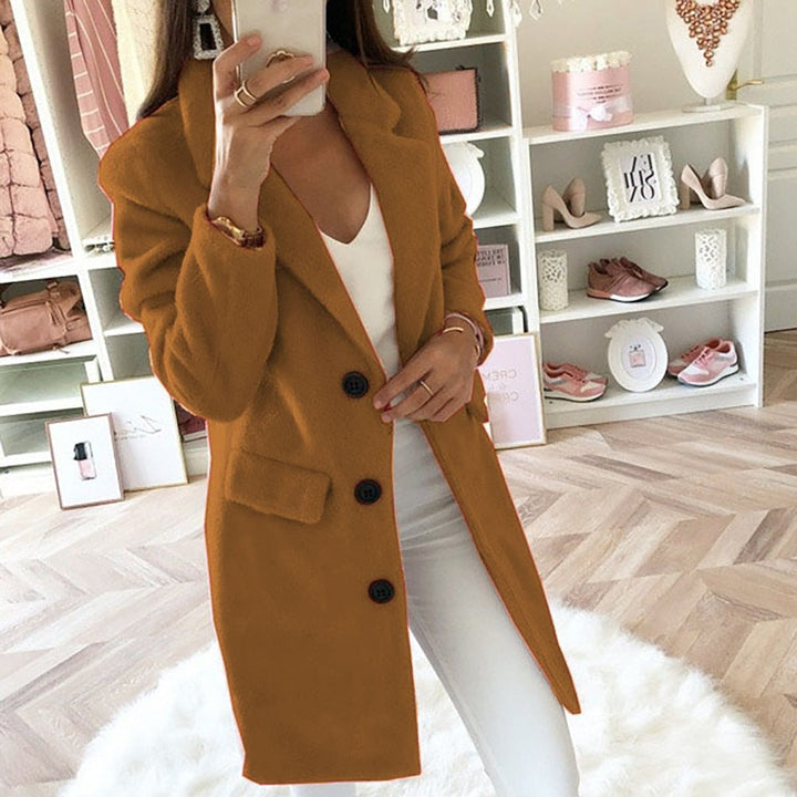 Eleganter, warmer und bequemer Mantel für den Herbst und Winter
