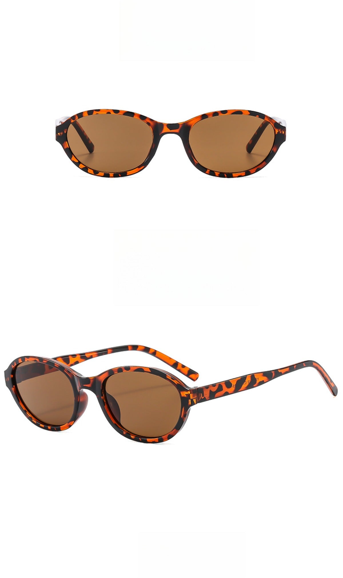 W&W | Ovale Sonnenbrille mit kleinem Rahmen