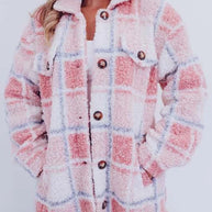 Polar Fleece Wolldeckenjacke