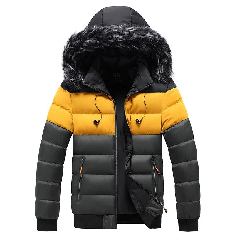 W&W Mode | Thermische Daunenjacke Mit Kapuze