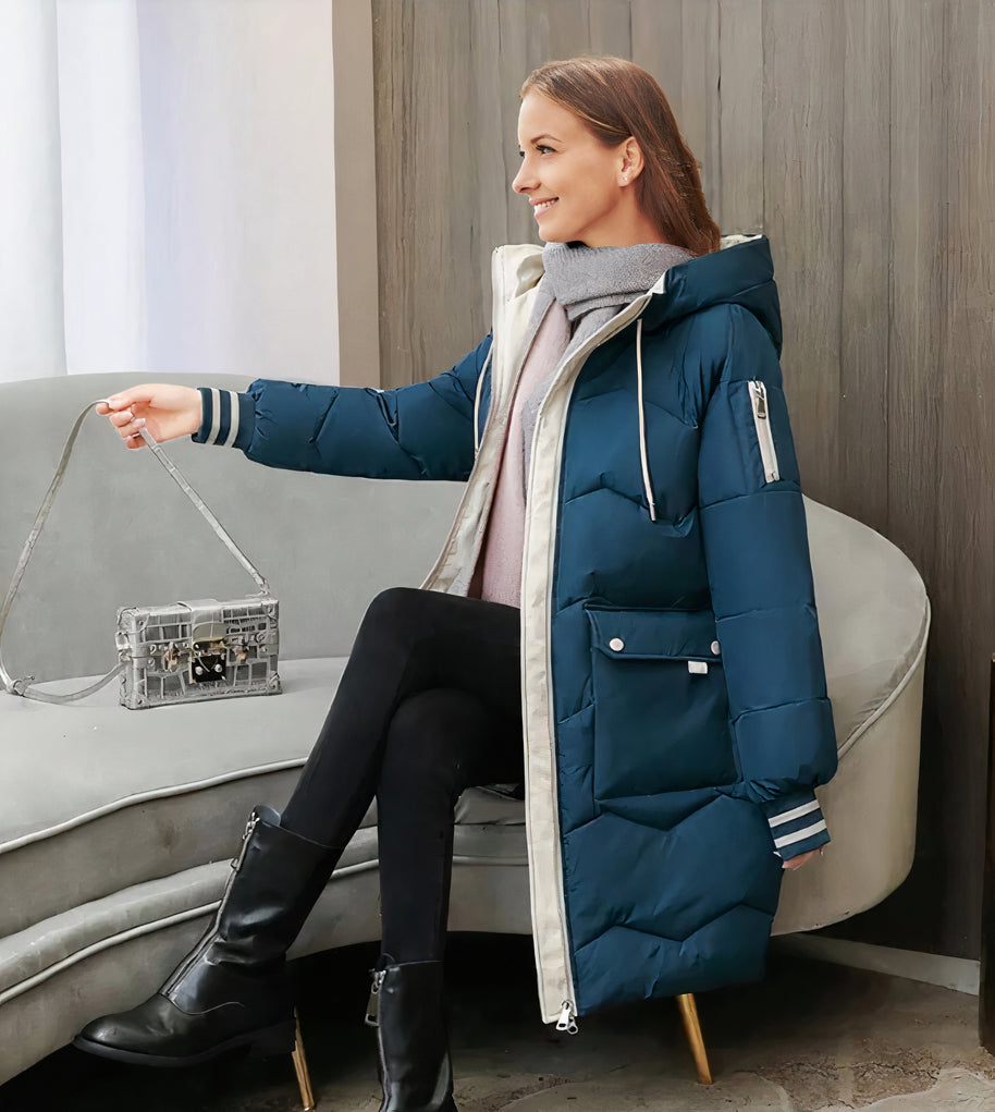 WW - Wasser- und winddichte mittellange Jacke