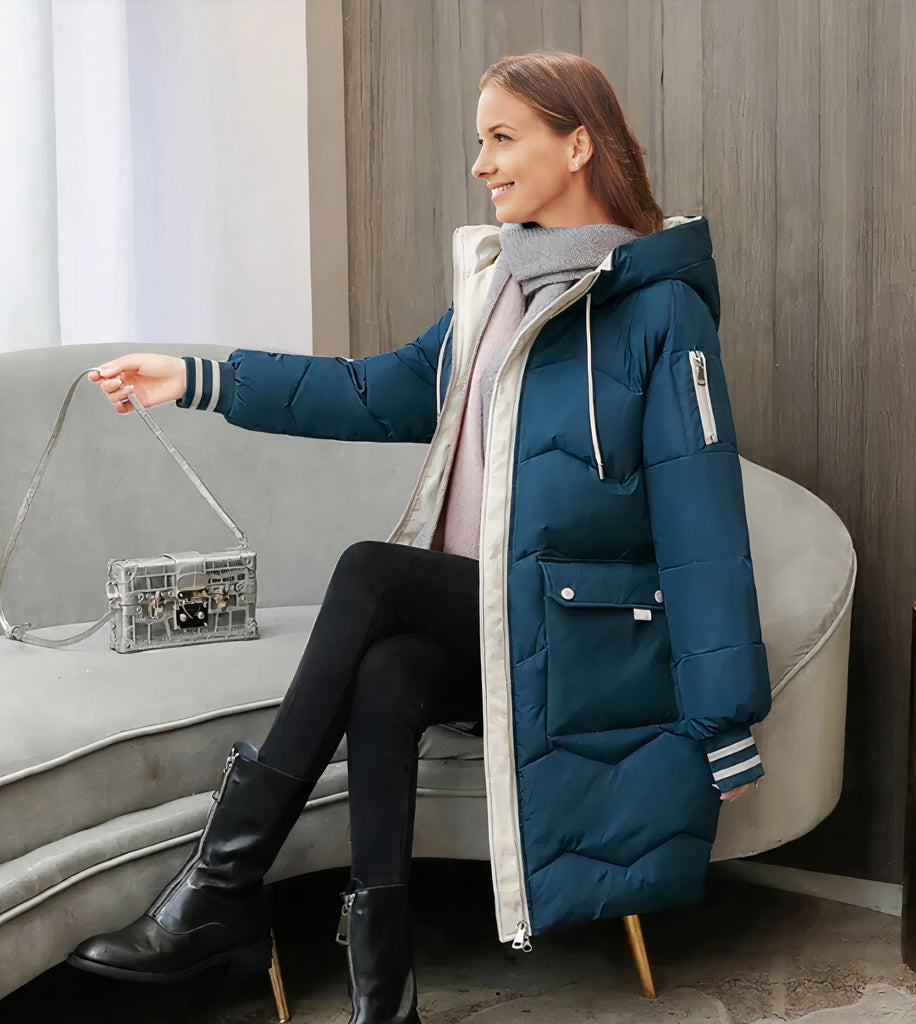 WOLFF - Wasser- und winddichte mittellange Jacke