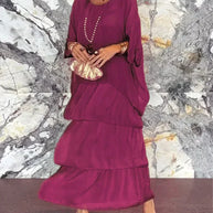 WW | Elegantes Maxikleid mit Tiefem Ausschnitt