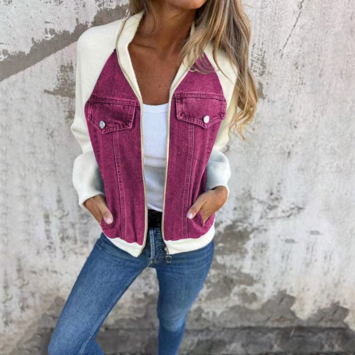 W&W Mode | Moderne Jacke mit Denim