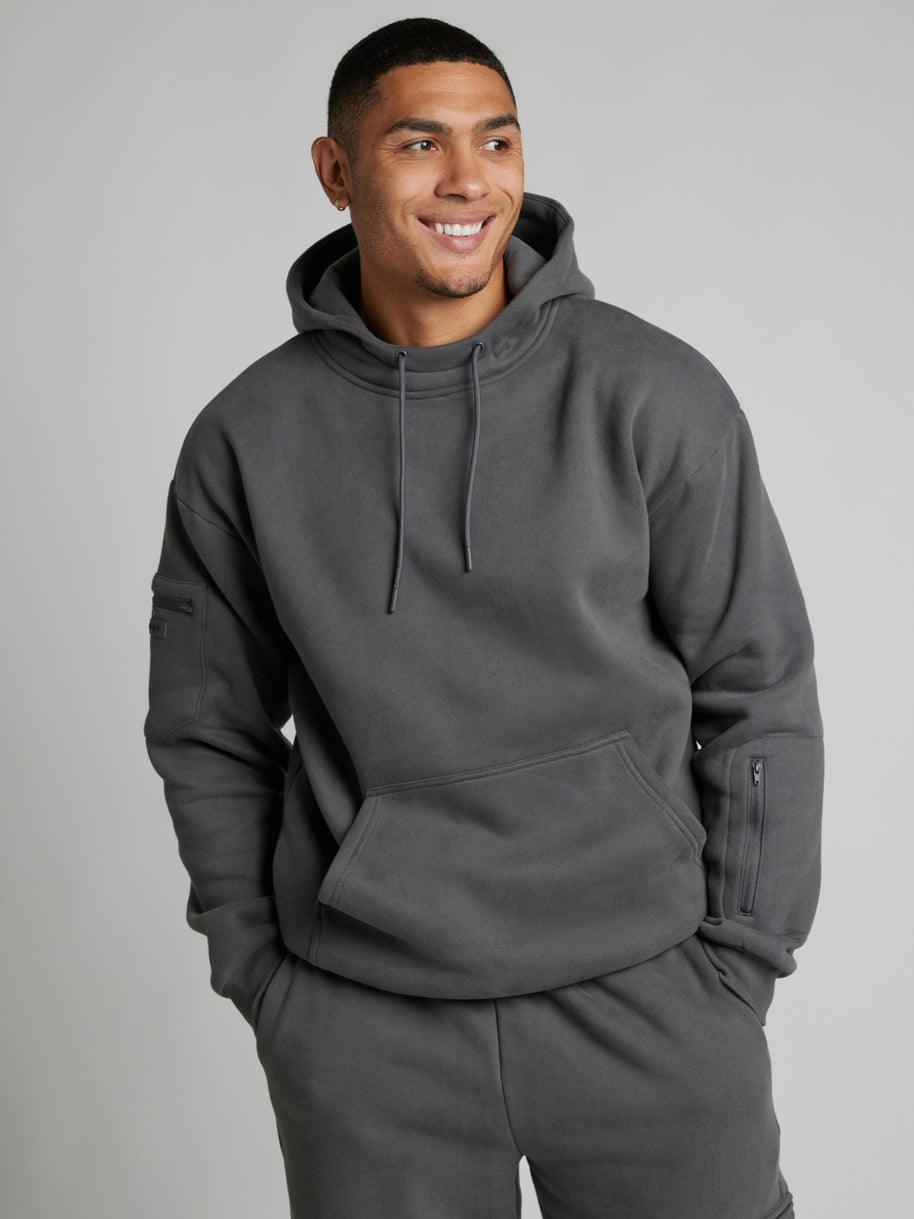 WW | Reise Kapuzenpullover mit Flugzeugmodus-Grafik