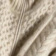 WW | Strickjacke mit hohem Halsausschnitt
