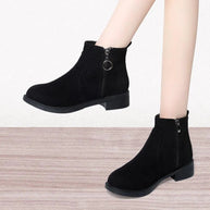 WW | Chunky-Heeled Ankle Boots