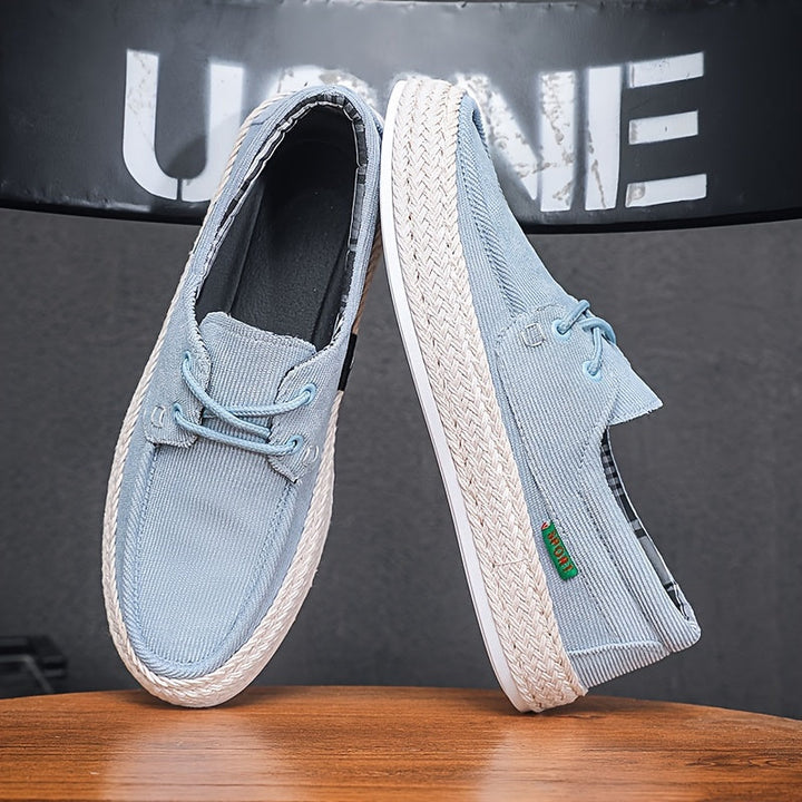 W&W Mode | Bequeme Leinenschuhe Freizeit Herren