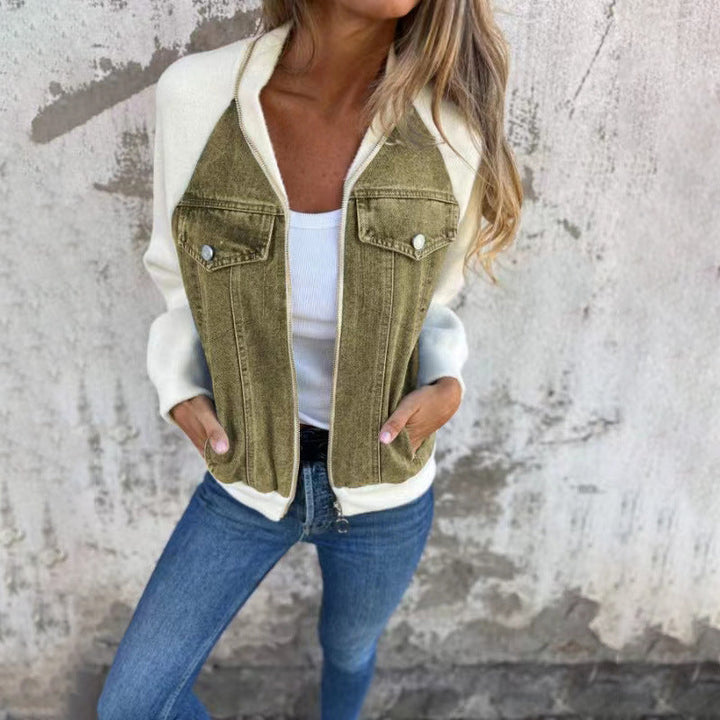 W&W Mode | Moderne Jacke mit Denim