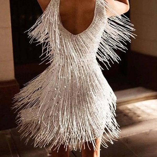 WW | Sexy Quasten Partykleid