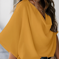 WW | Damen Sommer Chiffon Bluse