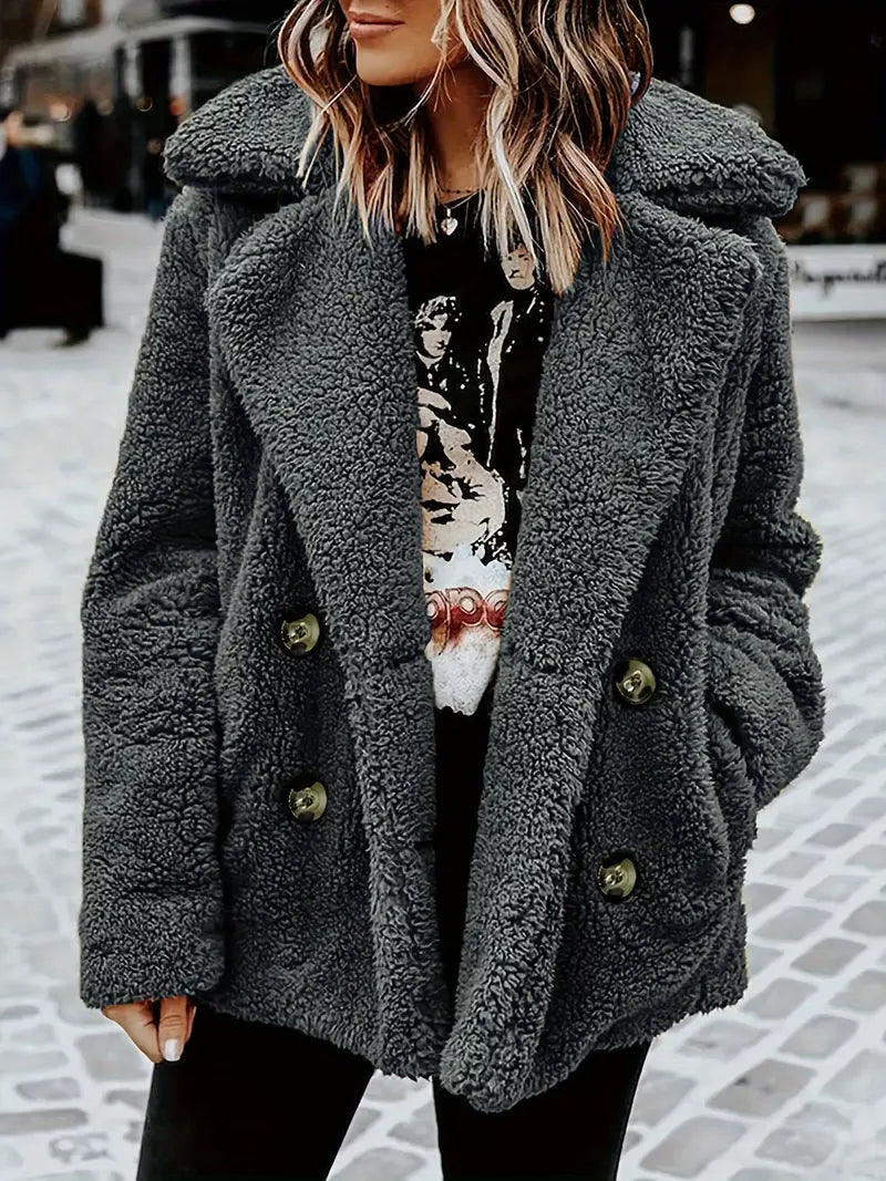 René | Luxus Teddyjacke für die kalte Saison