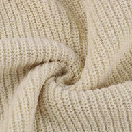 Warmova - Rollkragen-Strickkleid in breiter Passform